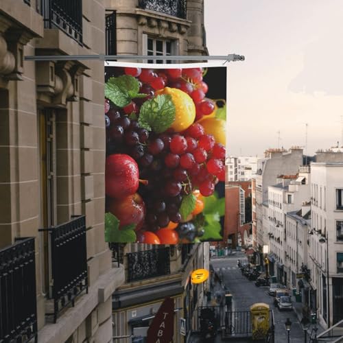 Drapeau double face de qualité supérieure avec oeillets robustes