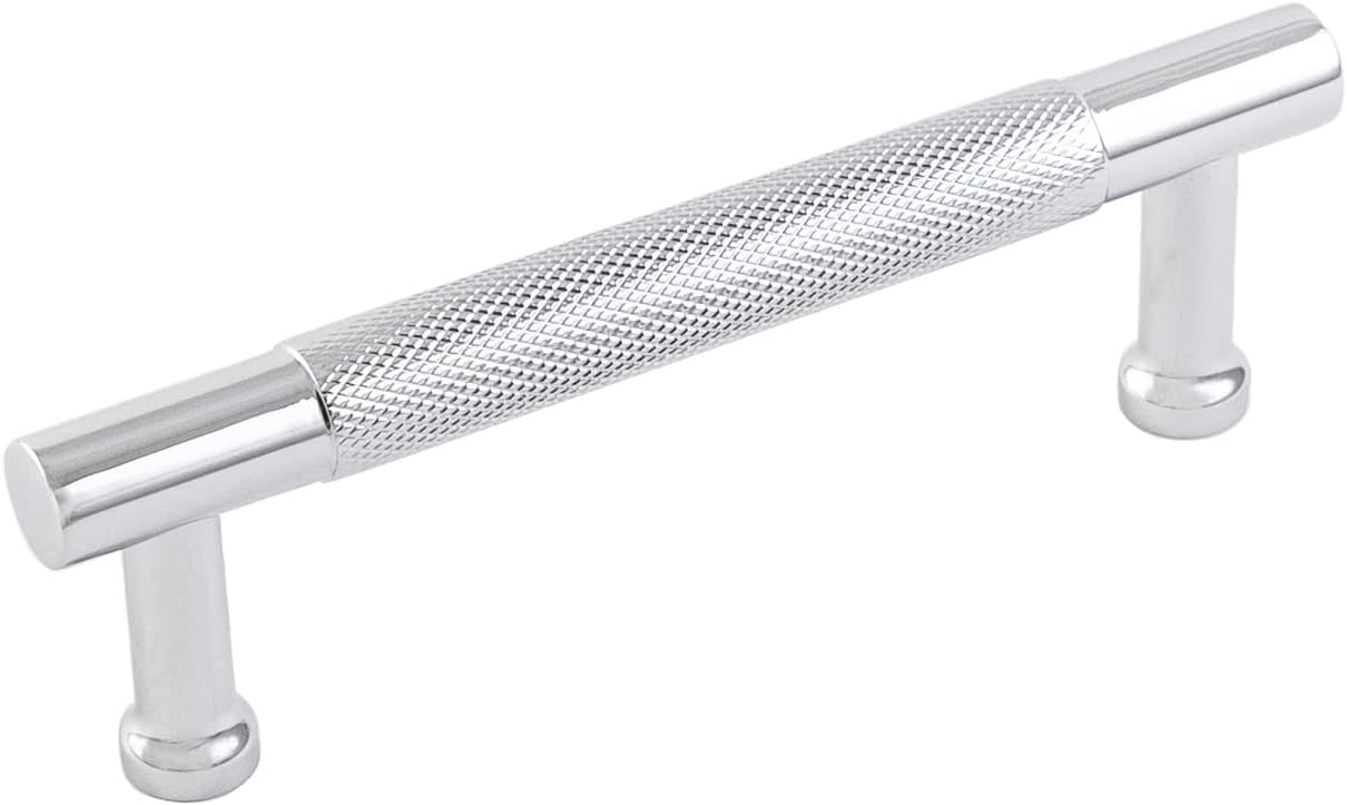 Belwith-Keeler Verge Collection Pull 3-3/4 Inch (96mm) Center to Center Chrome Finish