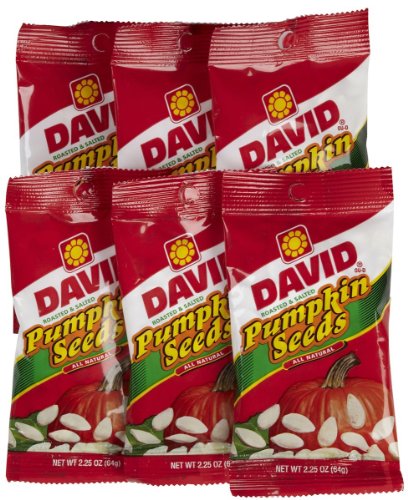 David PumPackin Seeds, 2.25 oz, 6 pk