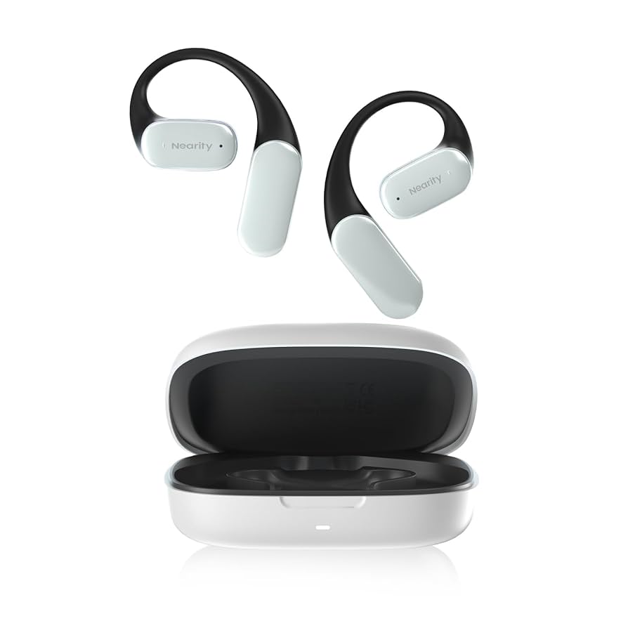 Nearity Open Bluetooth Earphone ブラック Amazon.com: NEARITY Open Ear Bluetooth Headphones,Wireless
