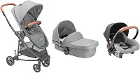 Carrinho Tygo 6 com Moises e Bebe Conforto 3 EM 1