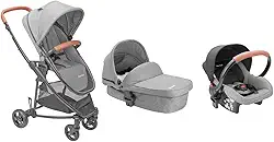 Carrinho Tygo 6 com Moises e Bebe Conforto 3 EM 1