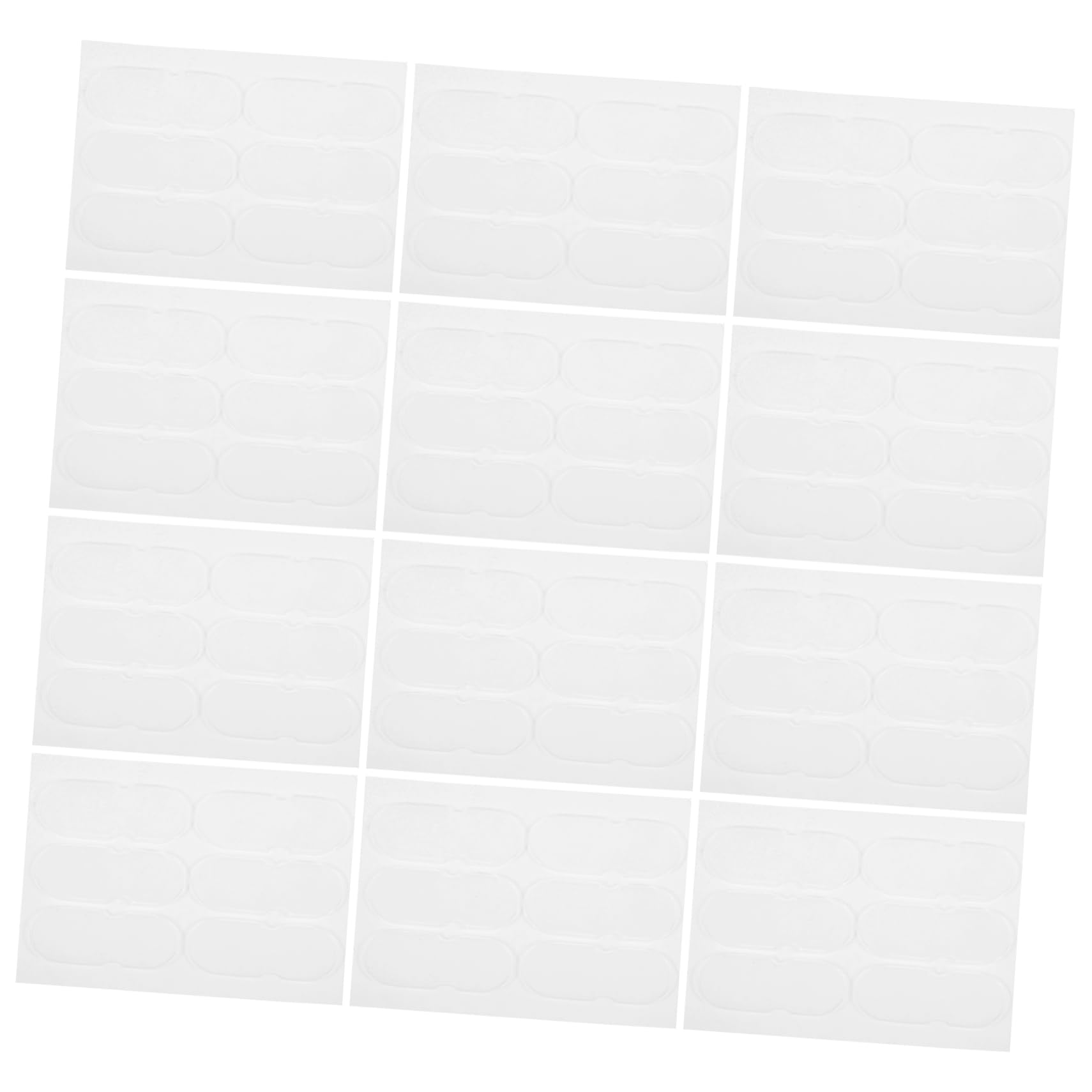 BCOATH Ear Stiker 60 Pcs Silicone for Women Ear Correction Tape Cosmetics Easy to Apply and Remove