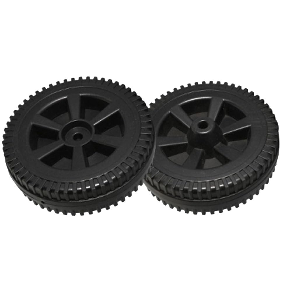 Set Di 2 Ruote Per Barbecue 17,8 Cm (170/177mm) – Ricambio Per Griglie Charbroil E Modelli Generici – Robusti In Plastica