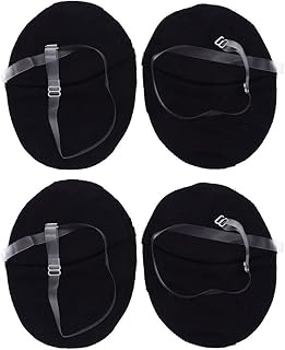 COHEALI 2 Pares de Almofadas de Suor Nas Axilas Reutilizáveis Protetores de Suor Nas Axilas Laváveis À Prova de Suor de Poliéster Respirável Protetor de Suor Nas Axilas