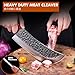 Professional Butcher Knife Set, Hand Forged Heavy Duty Meat Cleaver Serbian Chef Knife Viking Boning Knife 3PCS Kitchen Set for Meat Cutting Home Kitchen Outdoor Camping BBQ Cooking Gift for Men