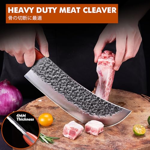 KITNATS 3-Piece Butcher Knife Set at 50% Off with Code - Image 3