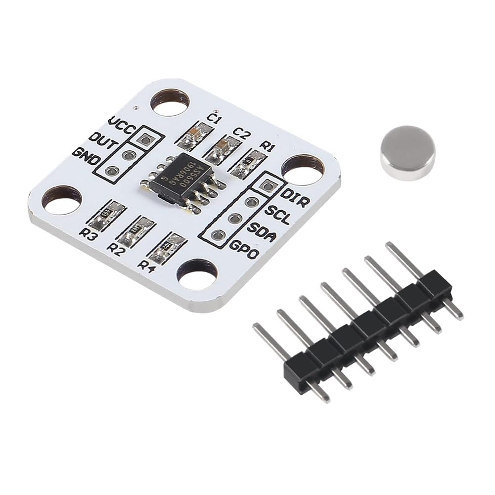 AS5600 koder magnetyczny koder indukcyjny - czujnik pomiarowy 1 . AS5600 magnetyczny enkoder z magnesem, 1