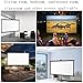 Projector Screen with Stand 60-inch/72-inch - 16:9/4:3 HD Premium Projection Screens, Pull Up Foldable Stand, Projectors Screen with Tripod for Movie Presentation On Wall Portable(4:3,60in)