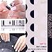 HIGH'S Exclusive Design Series Manicure Nail Polish Strips Nail Wraps, Polka Dot