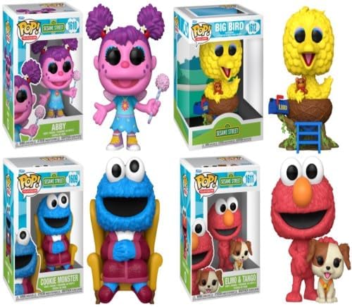 Funko Sesame Street Series 3 Pop! Complete Set (4)
