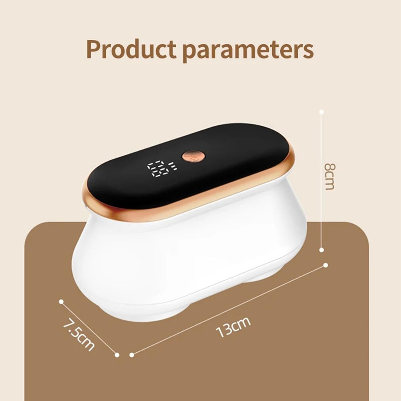 quitapelusas Eliminador de pelusas de doble cabezal for ropa, cortadora eléctrica de bolas de pelo con pantalla Digital, suéter, alfombras, máquina de afeitar de pellets de pelusa quitapelusas de ropa