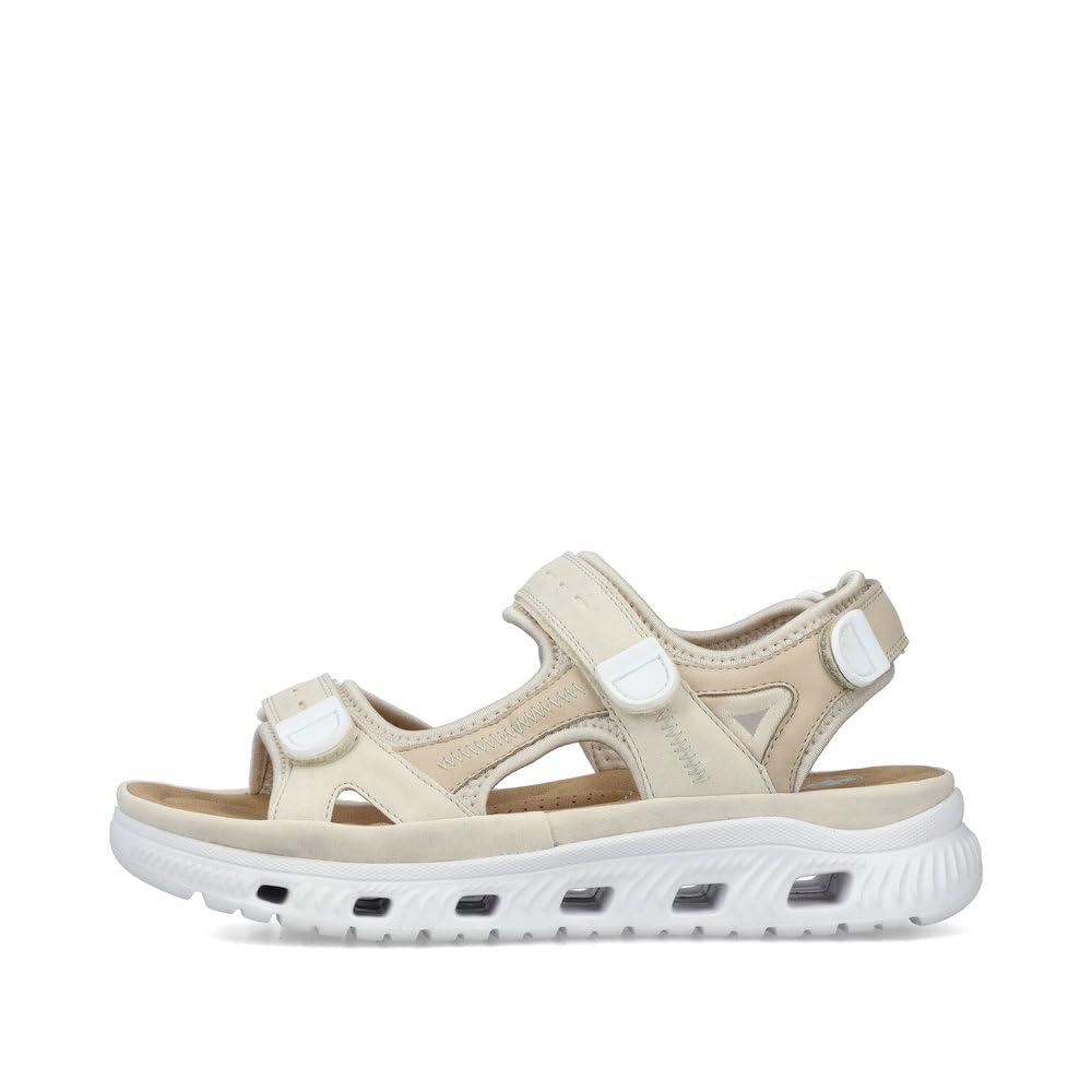 Rieker Damen Klassische Sandalen 64074, Frauen Sandalen