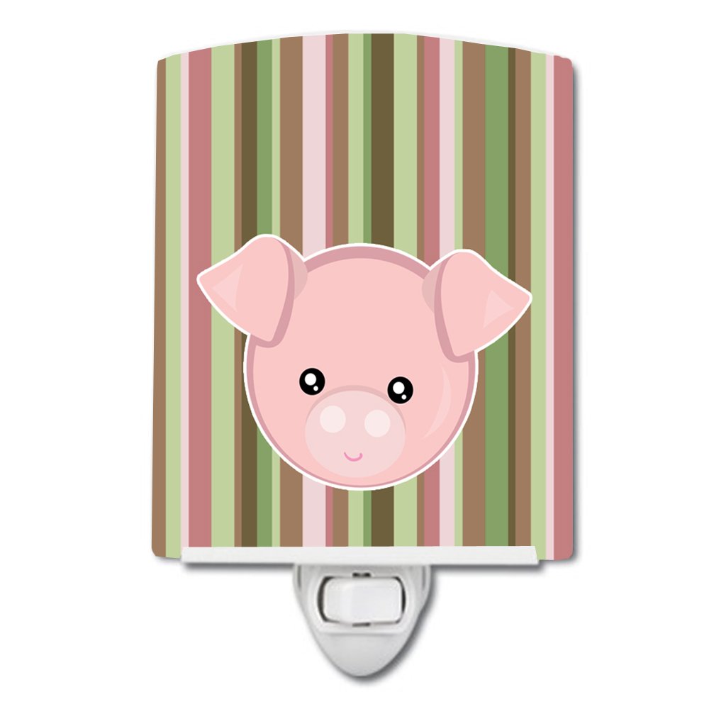 Carolines Treasures BB6930CNL Pig Face Ceramic Night Light Compact,