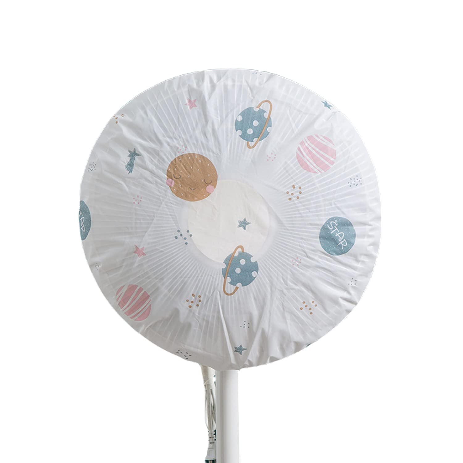 Mockery Standing Round Fan Dust Cover Safety Shield PEVA Fan Protector Washable Foldable Dustproof, Household Waterproof Dust Cover, Electric Fan Cover, Round Shape (45CM, Pattern May Vary) (B0BF15W76K) Amazon Price History, Amazon Price Tracker