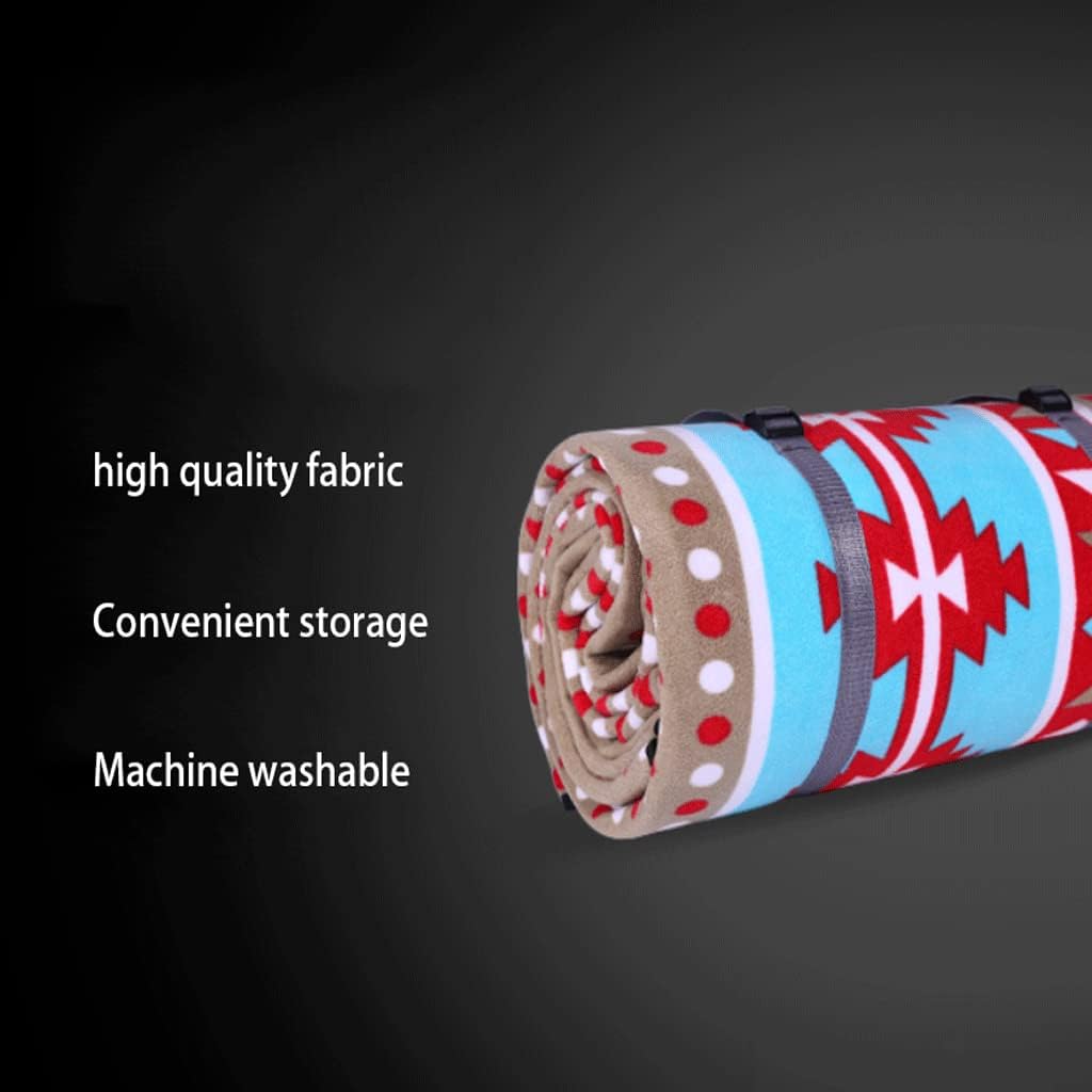 Waterproof Foldable Extra Large Picnic Blanket Washable with Shoulder Strap 3 Layers Fabrics Picnic Mat for Outdoor Camping