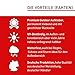 7 x Aufkleber Videoüberwachung (10 x 10 cm) - Sticker für mehr Sicherheit - Rückseite Geschlitzt - Achtung Videoüberwachung - Warnhinweis - Videoüberwachung Aufkleber Mehrsprachig (10x10cm)