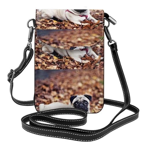 Petit sac bandoulière carlin pour vos sorties en ville et balades légères
