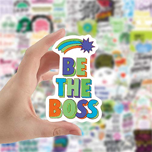 200Pcs Inspirational Words Stickers Pack,Motivational Quote Stickers For Teens And Adults,Vinyl Decals For Water Bottles Hydroflask Book Macbook Laptop Phone Case #TOP5