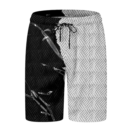 Chemise d'été imprimé unique et short zippé assorti moderne