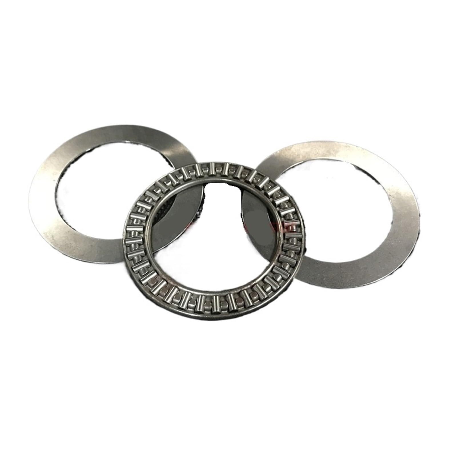 Bearing, 2pcs Axk4060 Axk4565 Axk5070 Axk5578 Axk6085 Axk6590 to Axk85110 + 2as Thrust Needle Roller Bearings(AXK80105 80x105x6mm) Wear Resistance(AXK75100 75x100x6mm)