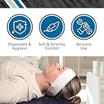 BodyMed Disposable Medical & Spa Headbands - 200 Count, Easy Closure for One-Time Use in Clinical & Spa Setting - Image 2