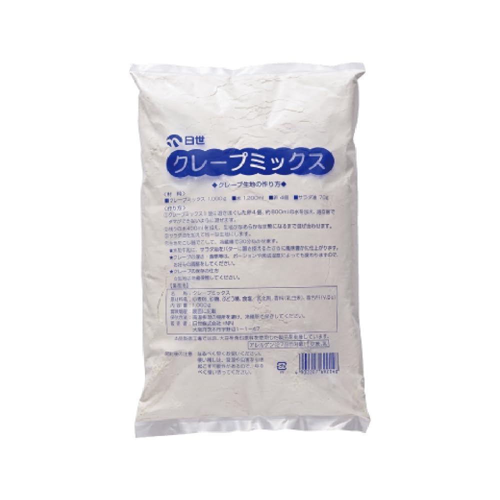 Amazon | 日世 クレープミックス 1000gX10袋(1ケース) | 日世株式会社