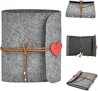 BUYGOO Scrapbook Photo Albums Personalised Small Photo Album Book with 30 Pages Self Adhesive Photo Scrap Book Handmade DIY Album Craft Paper for Memory Book Wedding Guest Book, Baby Book, Anniversary