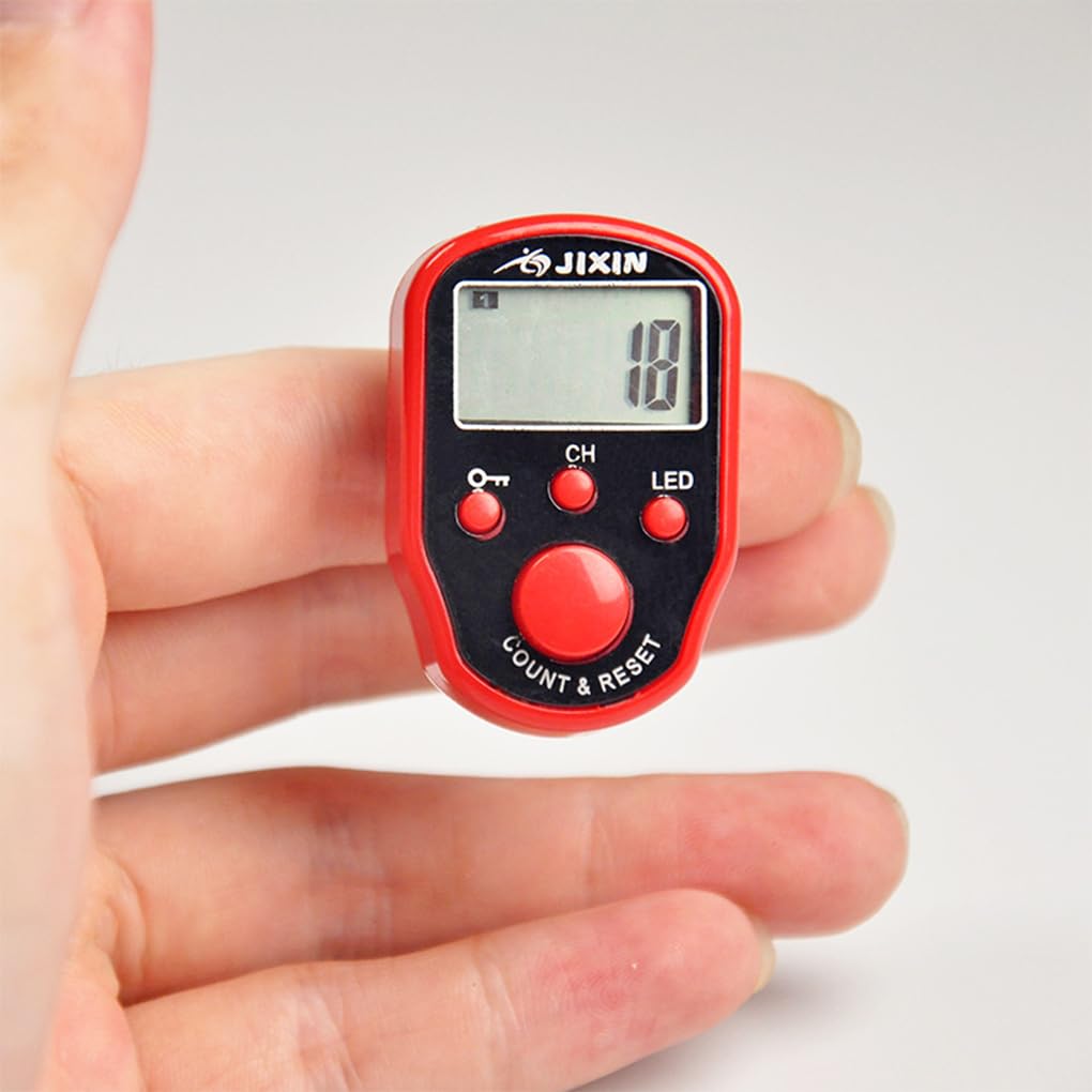 Contatore Digitale Ad Anello In Silicone Hohopeti, Display Luminoso, Ricaricabile, Per Sport, Nuoto E Hobby