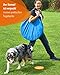 SPORTIKEL24 Agility Sacktunnel Blau – 3,80 m Länge, Ø 60 cm – Für Welpen & Anfängerhunde – mit Ösen, Heringen & Tragetasche – von Superhund