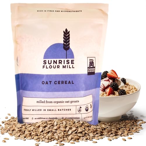 Sunrise Flour Mill Heritage Organic Oat Cereal - 32 oz