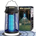 Electric Bug Zapper, Outdoor & Indoor Mosquito Killer with LED Light, Waterproof Fly Trap & Insect Catcher, Plug-in Insect Repellent for Outside, Patio, Garage, Home, and Garden