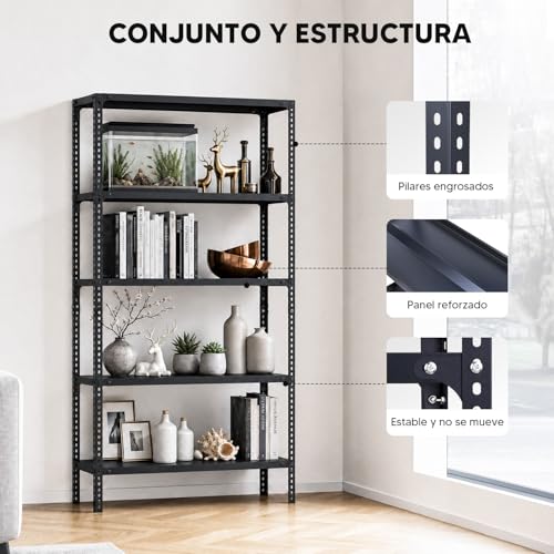 Estante de plástico 5 niveles 30 Imagen adicional