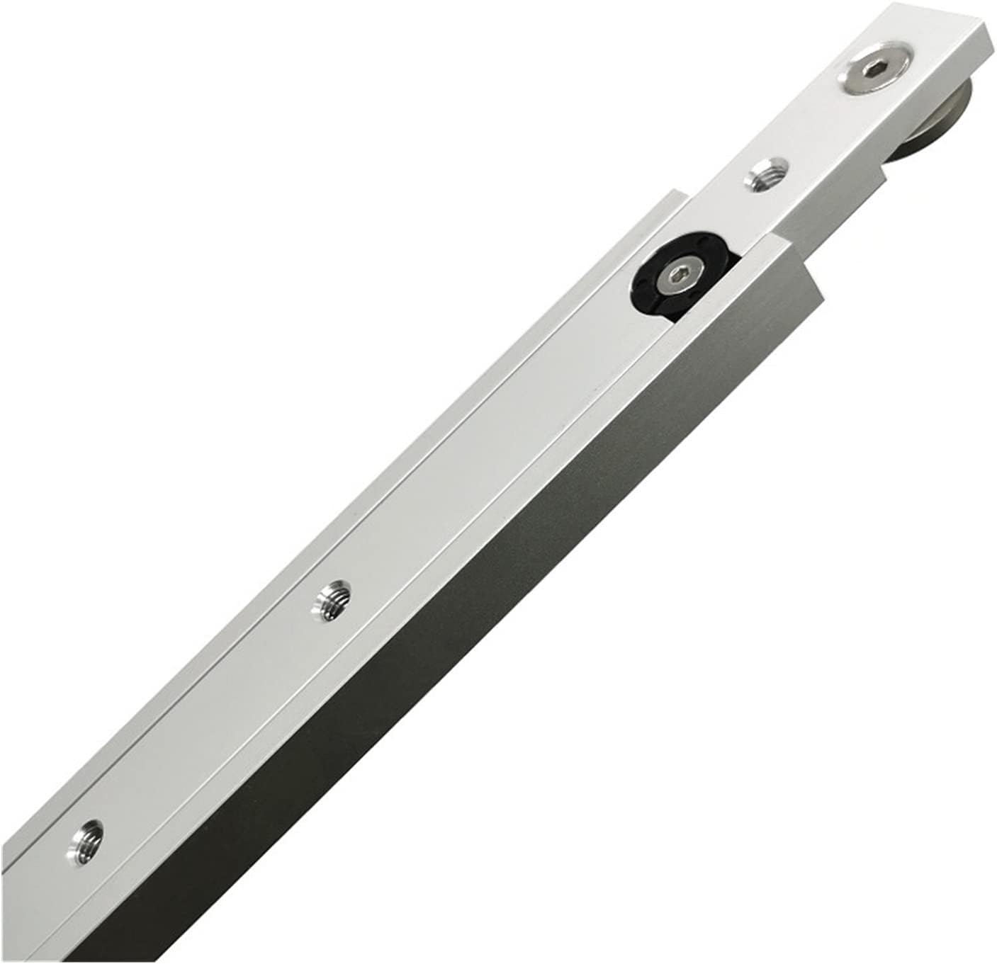 1Set Aluminium Alloy T-Tracks Slot Miter Track and Miter Bar Slider Table Saw Miter Gauge Rod Woodworking Tools Workbench DIY Woodworking Machinery Accessories(Set 8)
