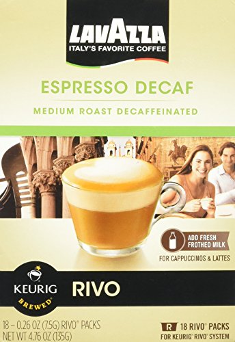 Lavazza Espresso Decaf for Keurig Rivo System, 18 count by Luigi Lavazza [Foods]