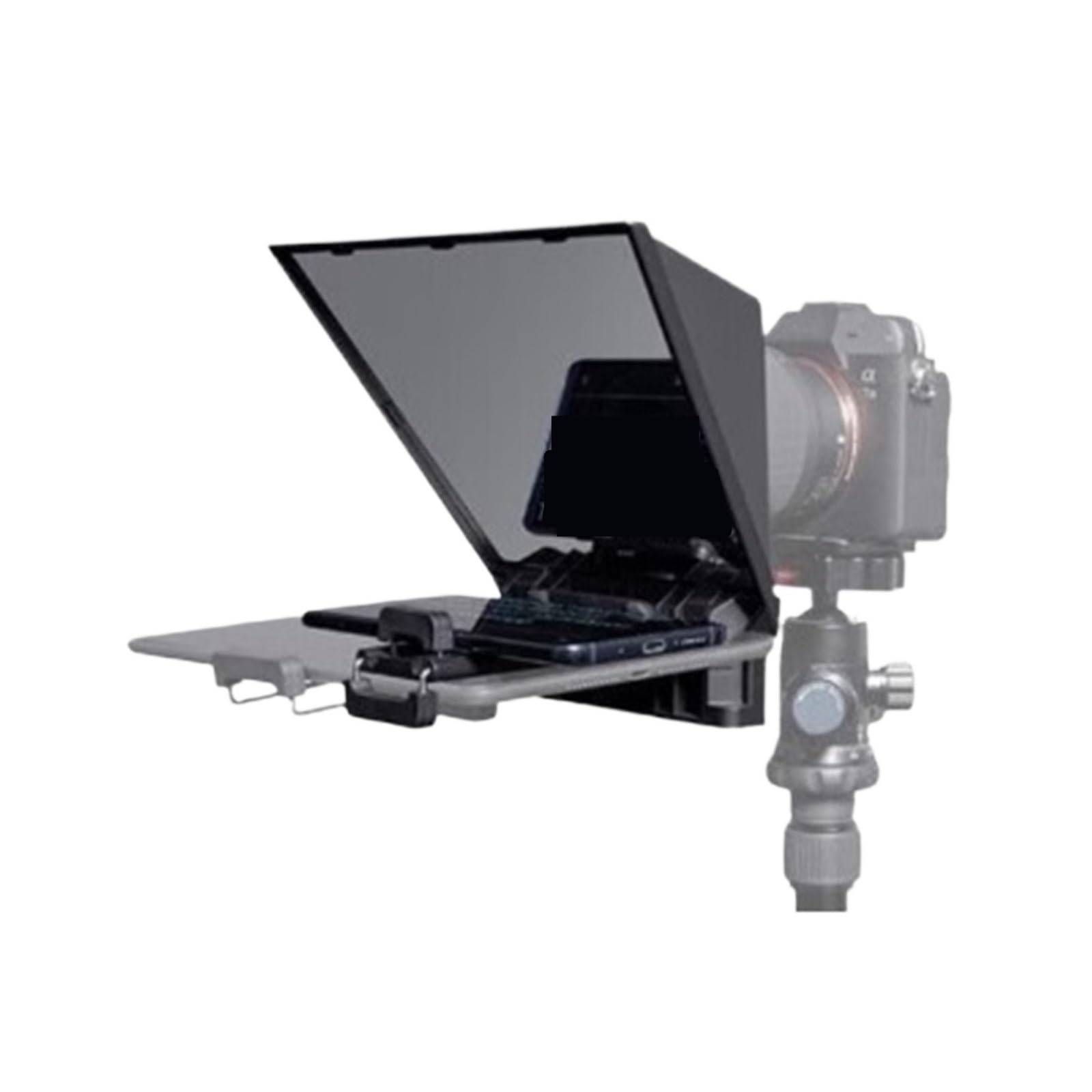 Teleprompter, Przenośny 8calowy Teleprompter Obsługuje Mniej Niż Smartfon Typu Tablet Fotograficzny, Który Wymaga Pilota