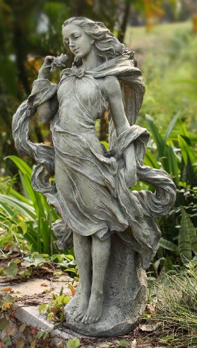 Napco Girl In The Wind Garden Statue, 36-Inch Tall #TOP1