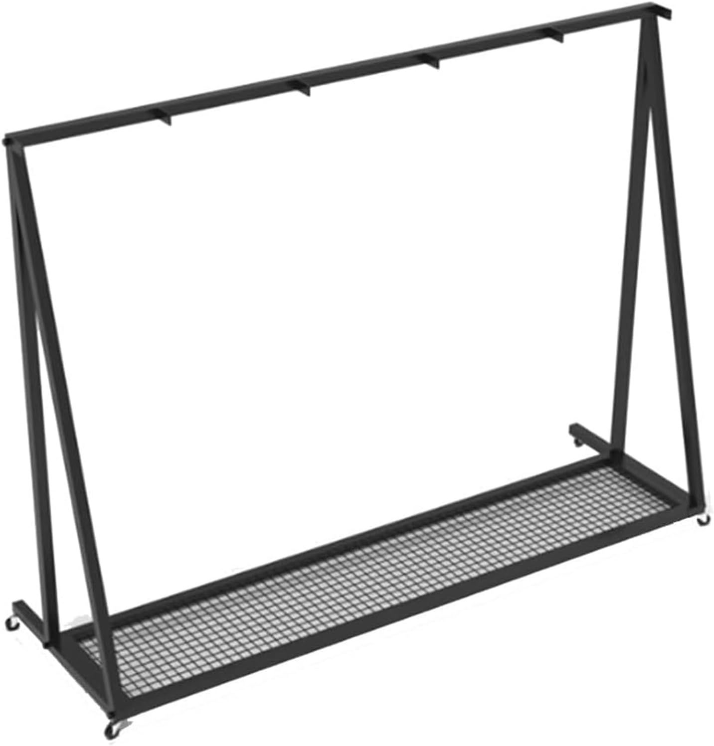 Heavy-Duty Skateboard Rack - Vertical Storage Organizer for Skis, Snowboards, Skateboards, and Scooters - Space-Saving Metal Stand for Indoor/Outdoor Use