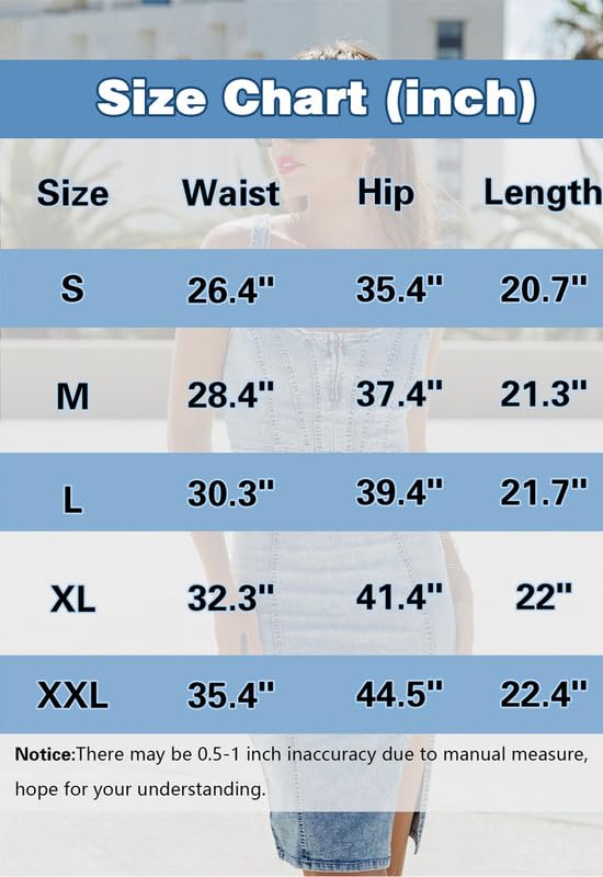 Alaster Queen Jupe fendue en jean pour femme Taille haute Moulante Jupe en jean pour femme UK