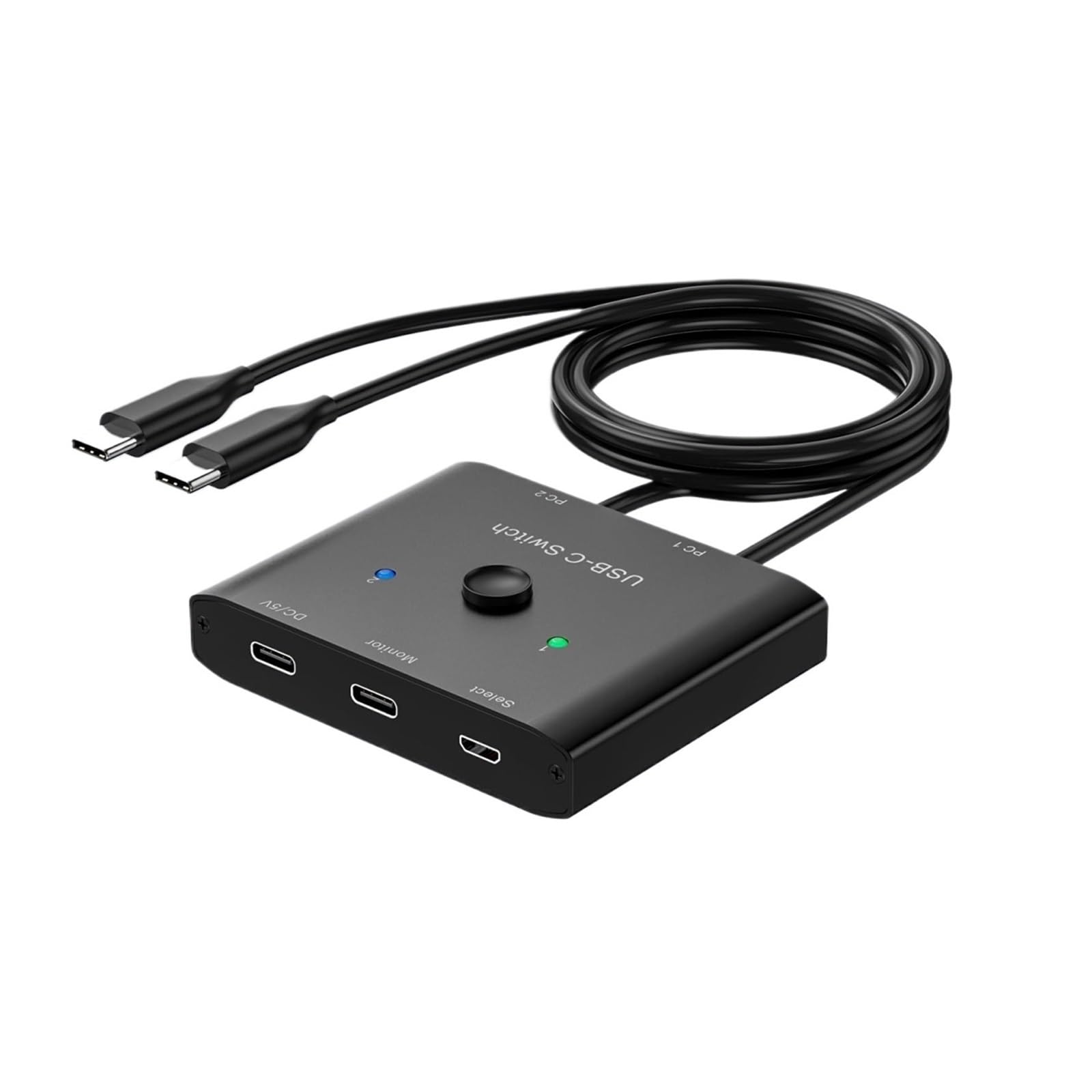 8KUSB C Switch 2 PC,USB TypeC KVM Switch 4K Video/10Gbps Data Transfer/100W Charge-image-38
