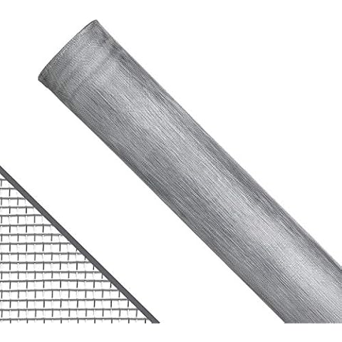 Saint-Gobain ADFORS FCS9296-M Aluminum Window Screen, 36" x 100', Bright Cover