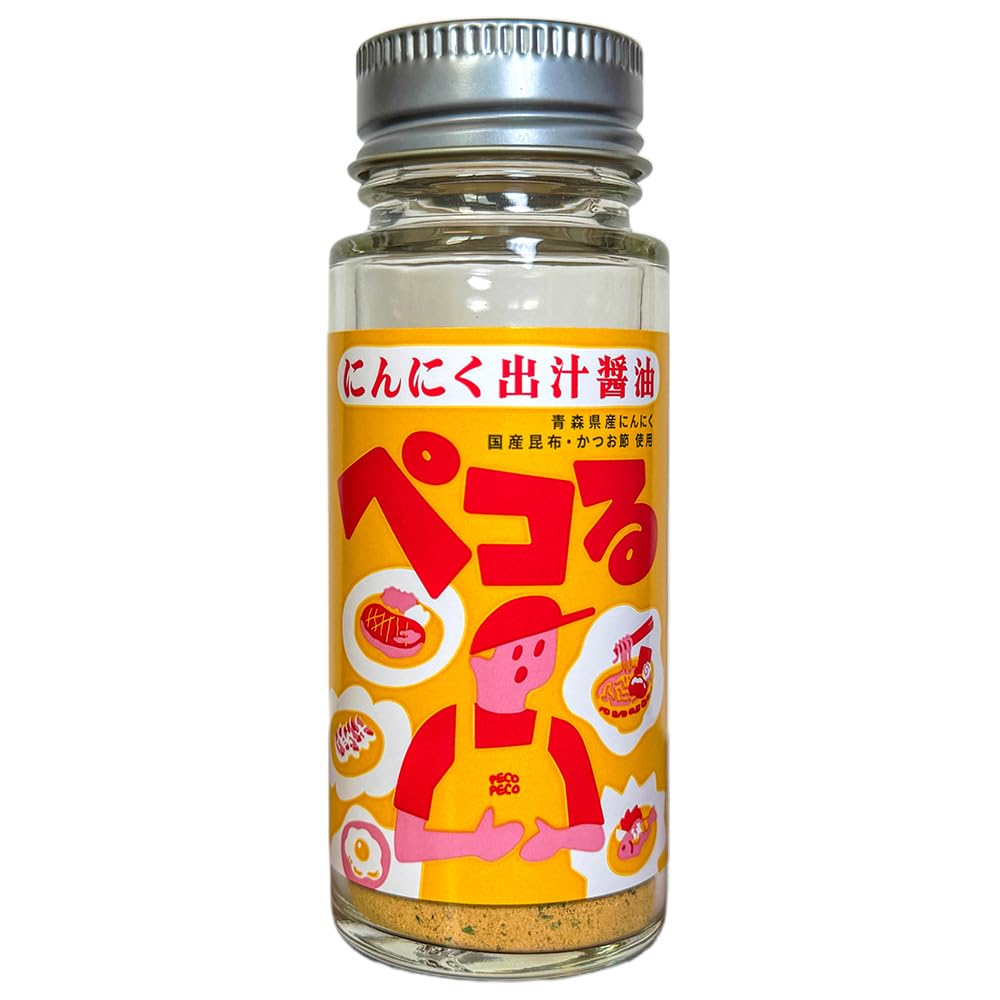 ペコる にんにく出汁醤油 天然うま味調味料 32g×1個 粉末 万能調味料 国産…