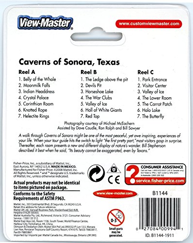 Caverns of Sonora, Texas - ViewMaster 3 Reel Set