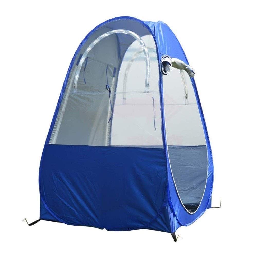 Honana Camping Tent, Outdoor Tent, Double-layer Storm-proof Wild Fishing Night Fishing Tent, Large Space Equipped Backpack, 140 * 160 * 147cm