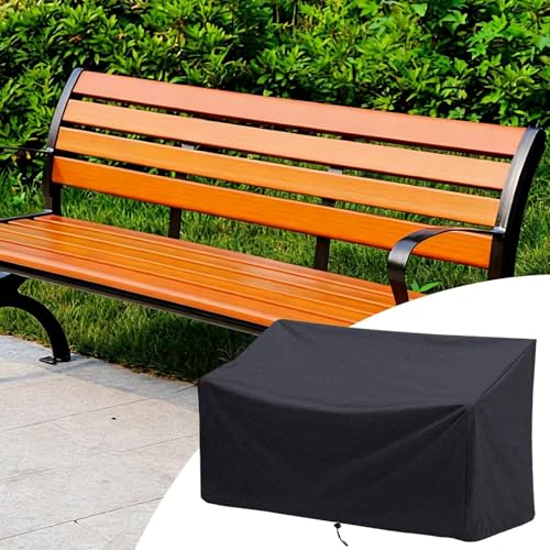 Fundas de banco de jardín impermeables para sofás exteriores y sillas 4