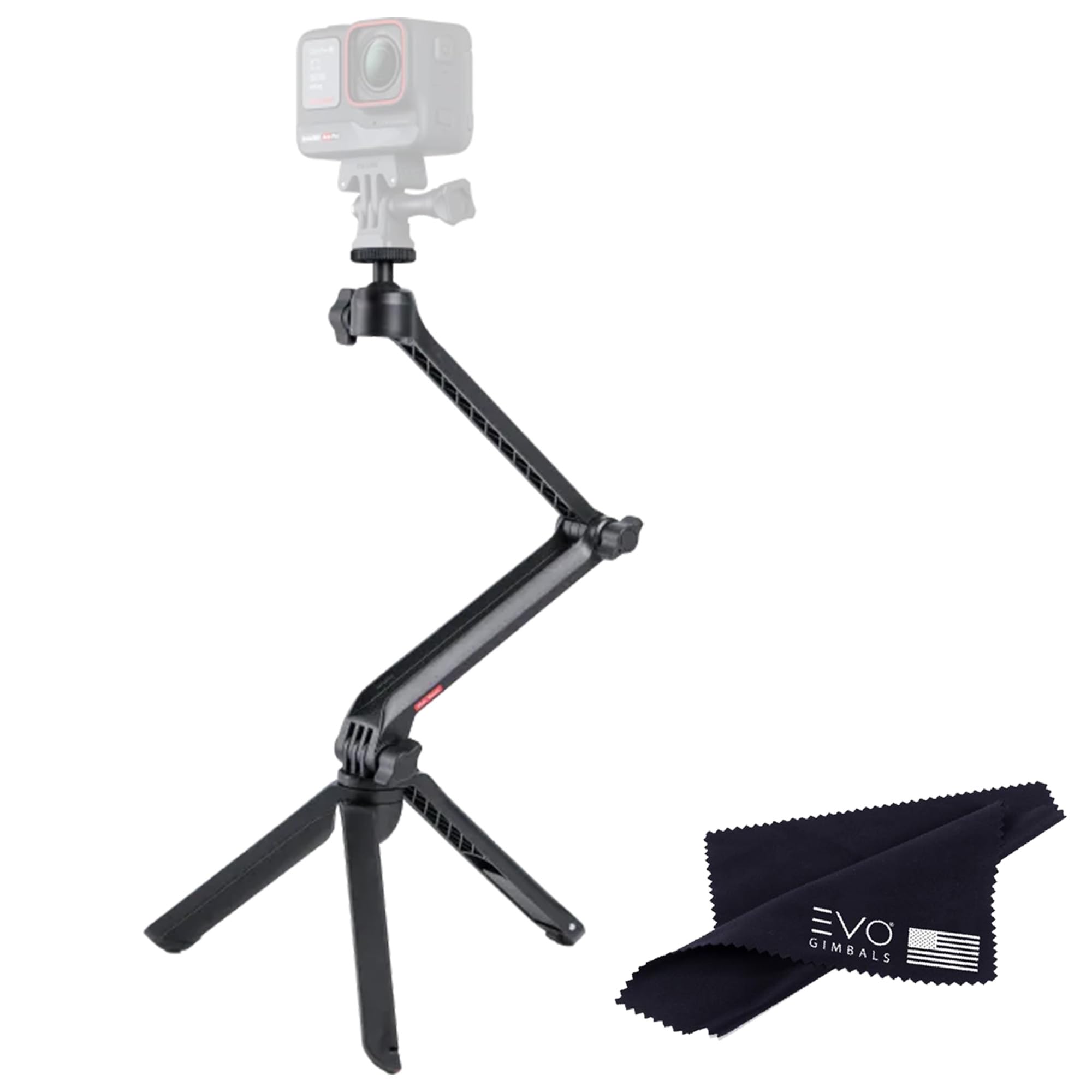 Support Poignée Moto BRDRC Pour Insta360 X4 X3, DJI Osmo Pocket 3, GoPro - Aluminium 360°