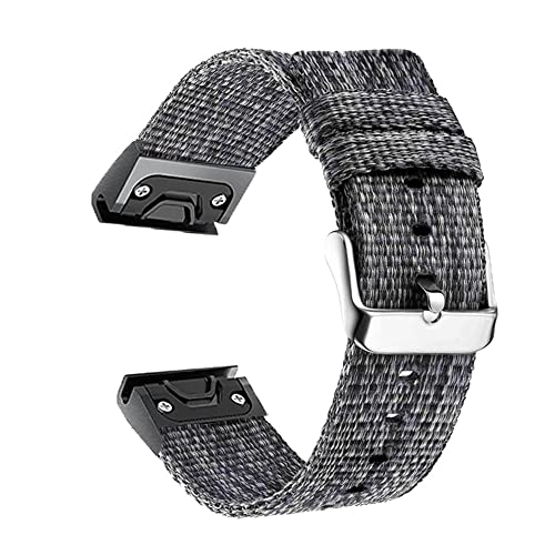 Bracelet de surveillance 26 mm nylon anti-irritation Fenix 7X