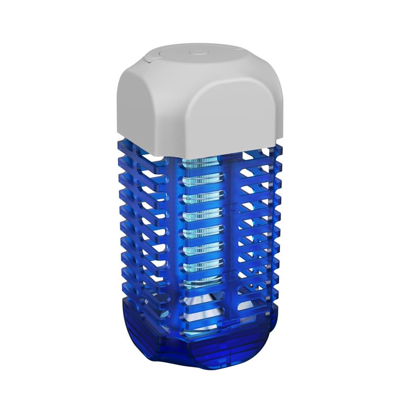 Tueur de moustiques, tueur de mouches avec lumière UV, tueur d'insectes d'intérieur rechargeable par USB pour moustiques, tueur d'insectes électrique portable, lampe piège à insectes pour camping, c