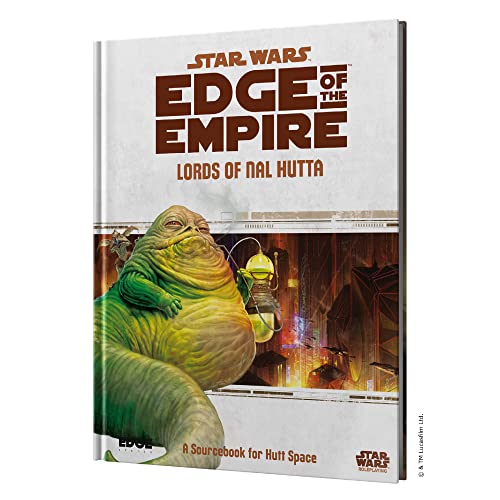 Edge, Star Wars Edge of the Empire RPG: Lords of Nal Hutta, RPG, Ages 12 plus, 3-5 Players, 8.6 inches x 11.1 inches x 0.5 inches