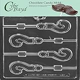 Cybrtrayd L051 Lolly lettres et chiffres Moule à chocolat Candy, interrogation